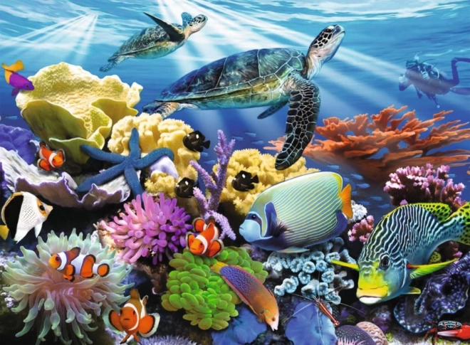 Ravensburger dėlionė „Gyvenimas vandenyne“ 200 dalių
