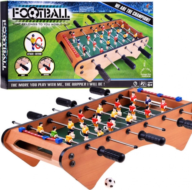 Mini medinis stalo futbolas