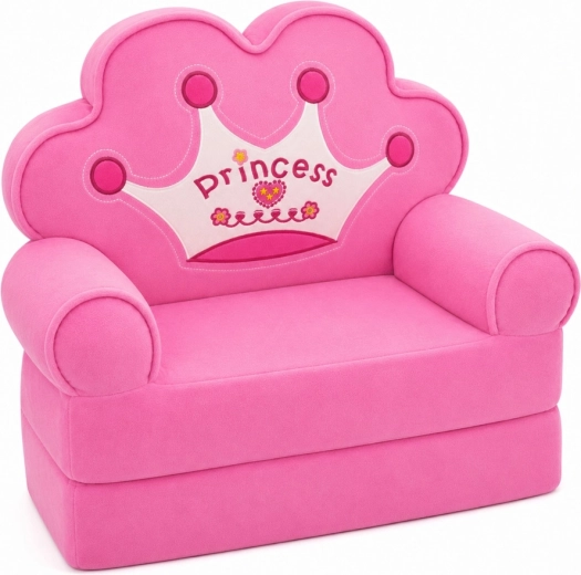 Princesiškas dizainas su siuvinėtu užrašu Princess