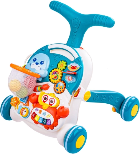 2-in-1 walker and table that grows with your child