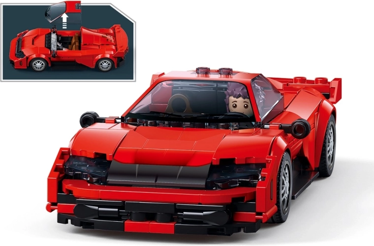 Cockpit with driver minifigure
