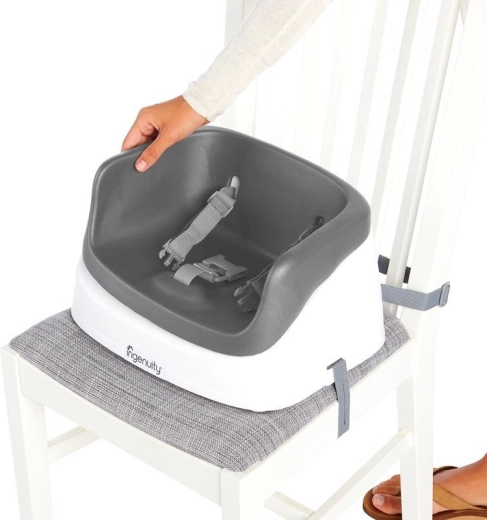 Secure attachment to most chairs