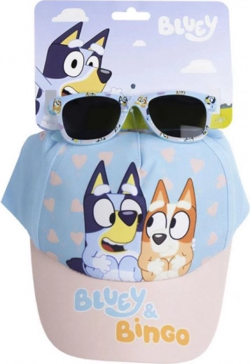 Vaikiška kepuraitė su snapeliu ir akiniais „Bluey“