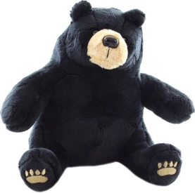 Plush Black Bear 18 cm