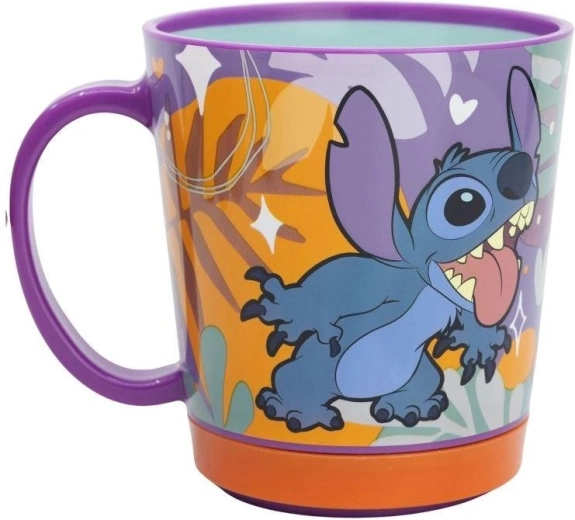 Saugus plastikinis puodelis Stor Lilo ir Stitch Smartgrip 410 ml – 1 vnt.