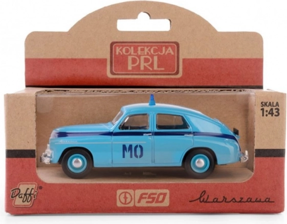 PRL Car Model Warszawa M-20 1:43