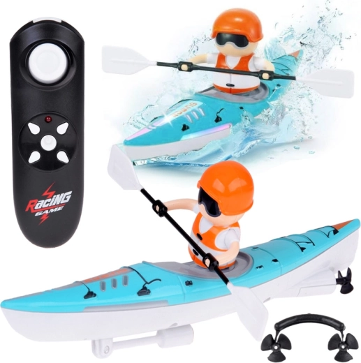 Fun Remote-Controlled Kayak Toy with Rower