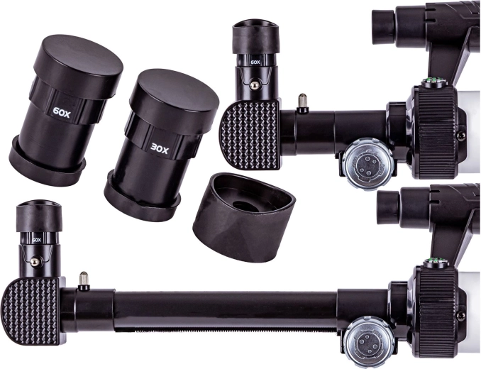 2 eyepieces 30× and 60× for different magnifications