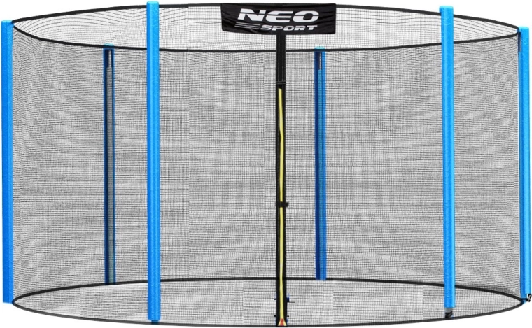 Neo-Sport išorinis apsauginis tinklas batutui 244–252 cm (8 ft), 6 stulpams