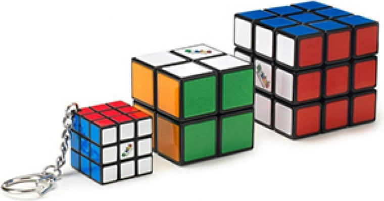 Rubiko kubo rinkinys – 3x3, 2x2 ir pakabukas