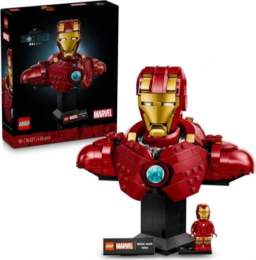 LEGO® Marvel 76327 „Iron Man“ MK4 biustas