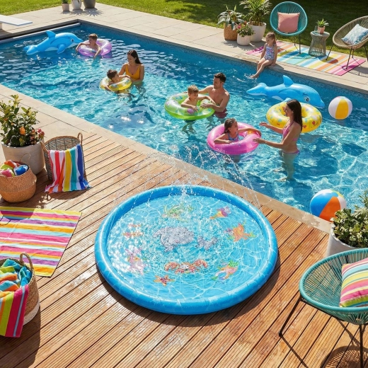 Soft space for water play