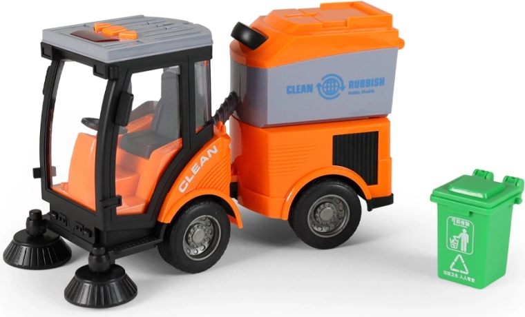 Valymo automobilis su garsu ir šviesa – 1 vnt.
