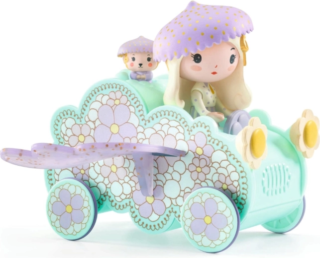 Tinyly figūrėlės Jil ir Jerry su stebuklingu debesėlio automobiliuku