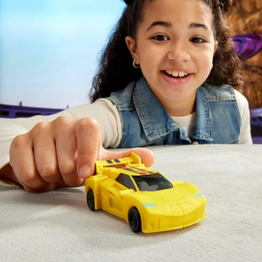 Action play with both vehicle and robot