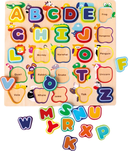 Learning the English alphabet through play