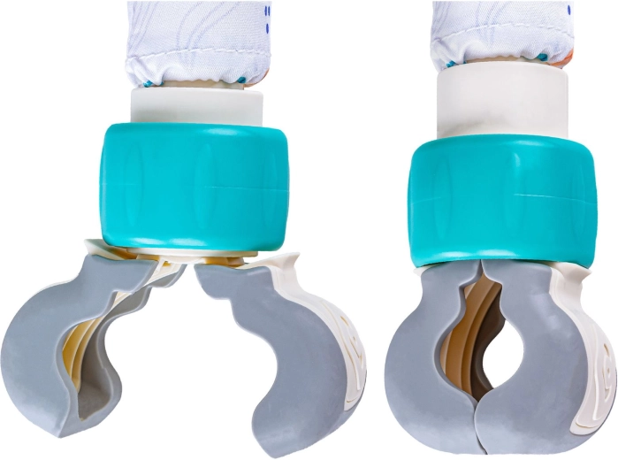 Universal silicone-tipped clips