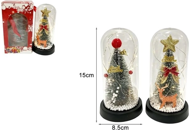 Christmas tree-shaped light decoration