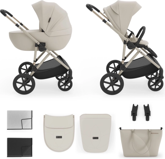KINDERKRAFT Prime 3 2-in-1 stroller – Sand Dune
