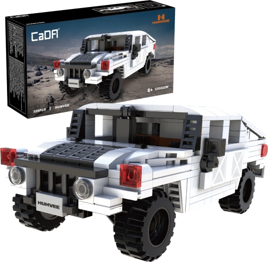 CaDA Humvee baltas visureigis konstruktorius