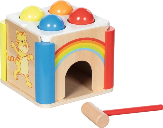 Medinė kalimo dėžutė „Rainbow“ su keičiamomis šoninėmis sienelėmis – 1 vnt.