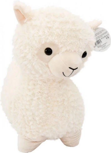 Cream Plush Llama 40 cm