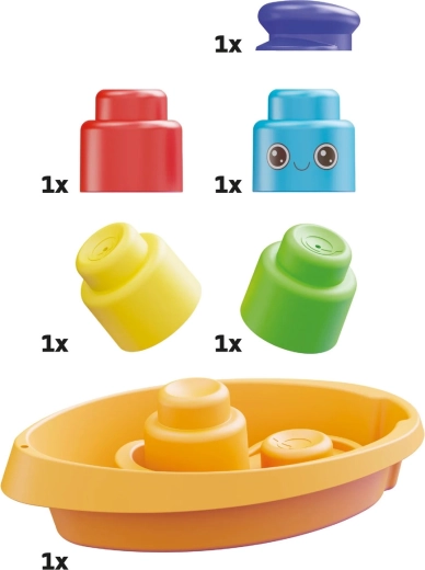 Momy Soft minkšti kubeliai su laiveliu