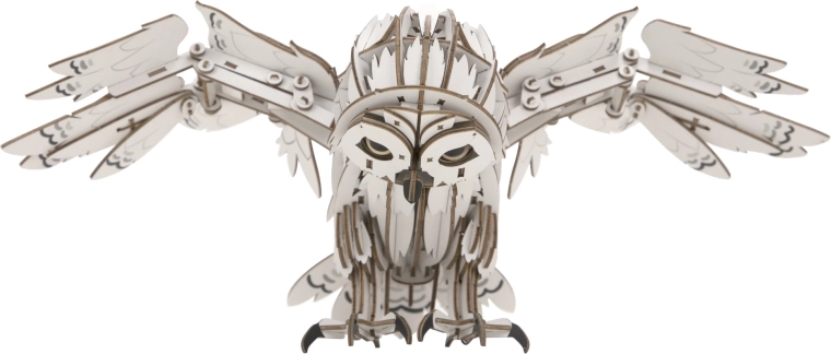 Moving wings and rotating head