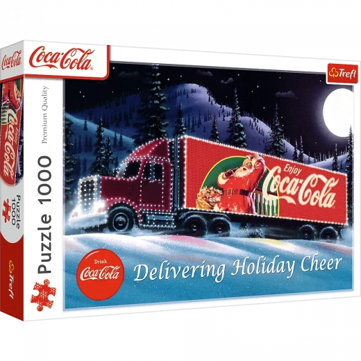 1000-piece Puzzle XMAS COCA-COLA Christmas Truck