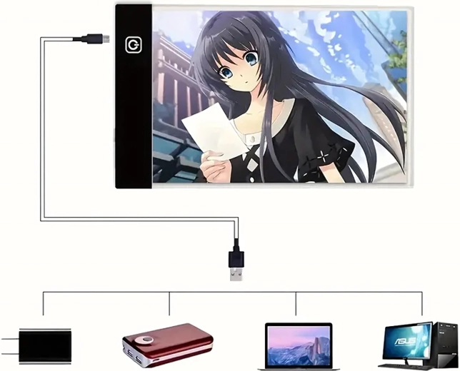 USB maitinimas ir paprastas valdymas