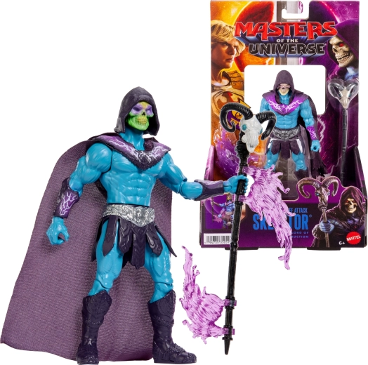 Mattel Masters of the Universe veiksmo figūrėlė Skeletor 15 cm su priedais