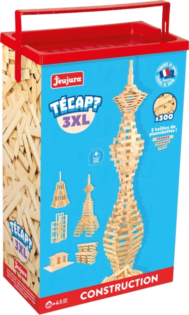 Jeujura medinė konstruktoriaus dėlionė Técap 3XL – 300 dalių