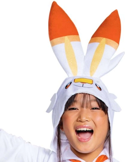 Hood with long ears and a tail
