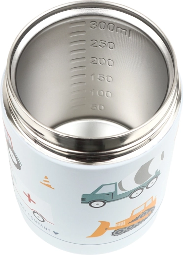 Nerūdijančio plieno vidus su matuokle iki 300 ml