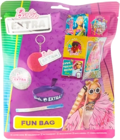 Barbie Extra staigmenų rankinukas – dovanų rinkinys gerbėjoms