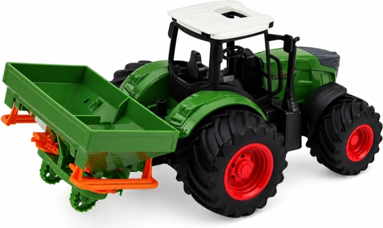 Seeder for realistic farm play