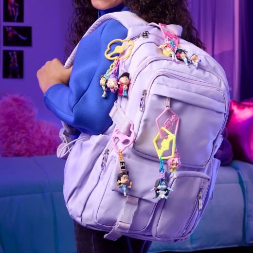 Clip-on charm for backpack, bag, and keys