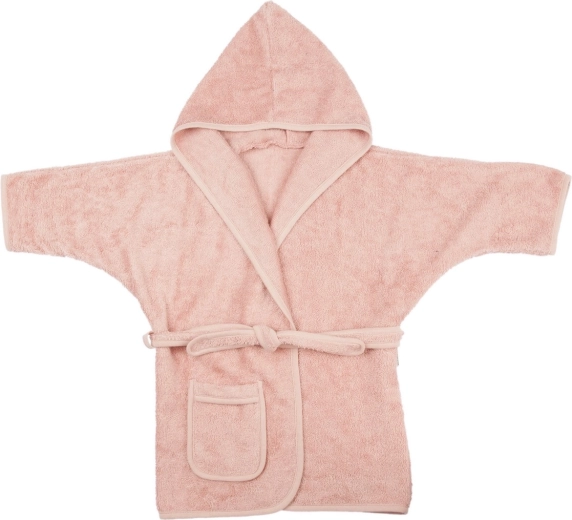 Timboo vaikiškas bambukinis chalatas Misty Rose (2–4 m.)
