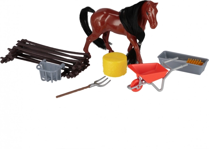 Equipment for playing in the stable