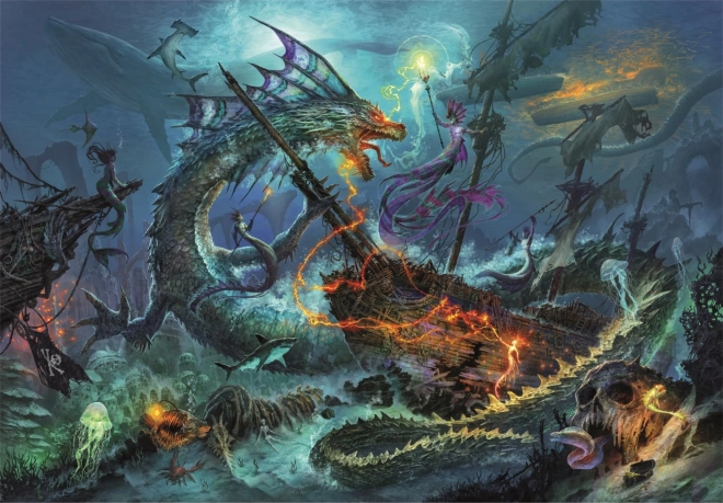Puzzle Underwater Battle 3000 Pieces