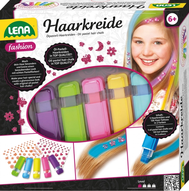 Hair Chalk - Set of 5 Colors