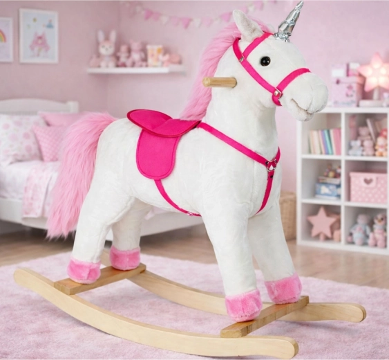 Soft plush and comfortable saddle