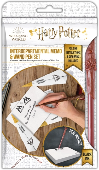 Užrašų rinkinys HARRY POTTER – rašiklis ir bloknotas