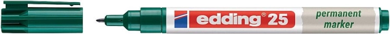 Edding 25 EcoLine nuolatinis žymeklis, rinkinys 4 vnt.