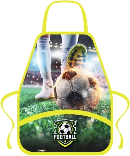 Vaikiška prijuostė dailės pamokoms Futbolas – 1 vnt.