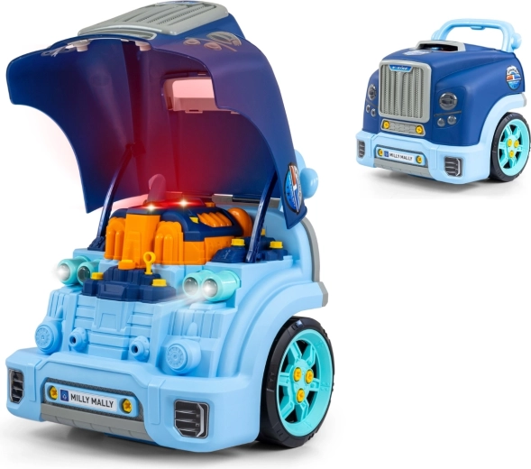 Milly Mally N-GINE Disassemblable Engine, Blue