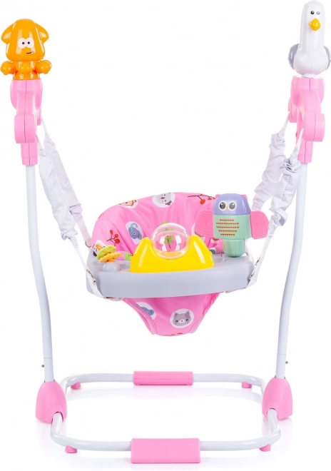 Chipolino Macarena Baby Rocker and Activity Center - Pink