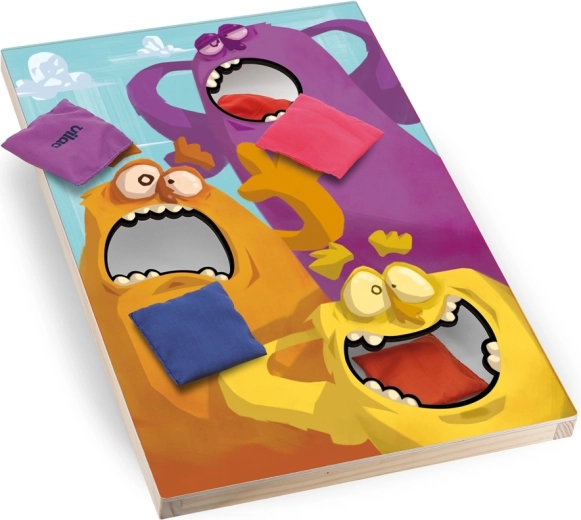 Vilac Target Toss: Hungry Monsters