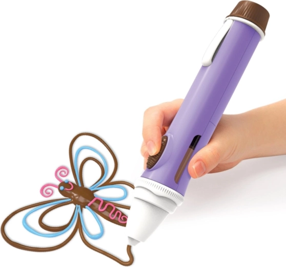 Tikslus piešimas ir dekoravimas šokoladu