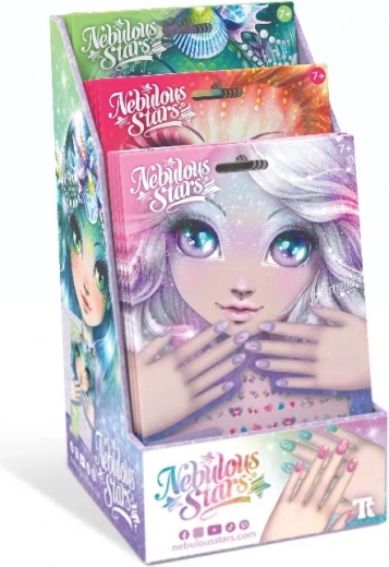 Nebulous Stars nail stickers for kids